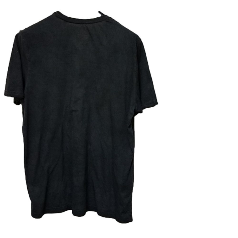 Black Dyed Medium Washed Gray Tee Shirt Short Sleeves V Neck Made In Germany New - Picture 6 of 10
